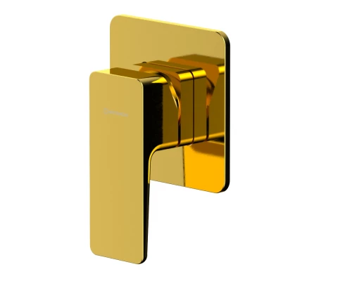 Смеситель для душа скрытого монтажа WHITECROSS X X1445GL (золото)