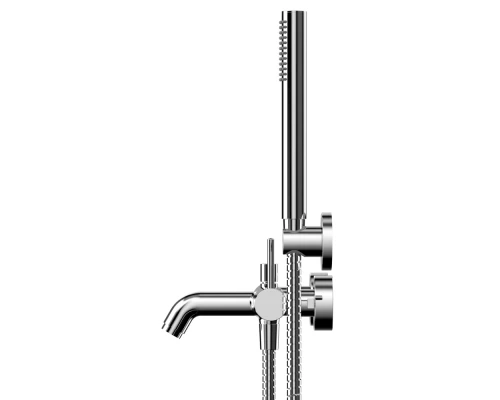 Смеситель для ванны с душевым комплектом WHITECROSS Y Y1231CR (хром) Elit-san.ru