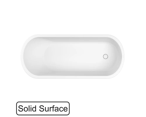 Ванна WHITECROSS Jess 170x71 (белый мат) иск. камень