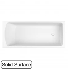 Ванна WHITECROSS Coin 165x70 (белый мат) иск. камень