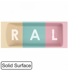 Ванна WHITECROSS Coin 180x70 (RAL мат) иск. камень