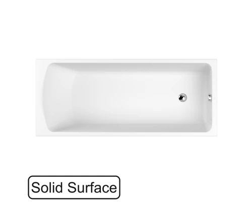 Ванна WHITECROSS Cent 165x70 (белый мат) иск. камень