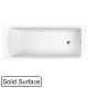 Ванна WHITECROSS Cent 175x70 (белый мат) иск. камень