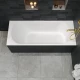 Ванна WHITECROSS Gin 165x70 (белый мат) иск. камень