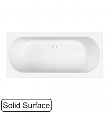 Ванна WHITECROSS Gin Duo 170x80 (белый мат) иск. камень