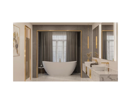 Ванна из литого мрамора 160x75 см Whitecross Onyx C 0206.160075.200 Elit-san.ru