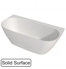 Ванна WHITECROSS Make 170x80 БЕЗ ПЕРЕЛИВА (белый мат) иск. камень