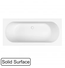 Ванна WHITECROSS Gin Duo 175x80 (белый мат) иск. камень