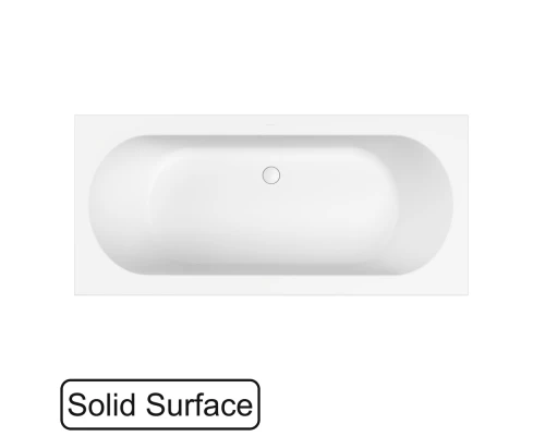 Ванна WHITECROSS Gin Duo 175x80 (белый мат) иск. камень