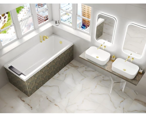 Акриловая ванна 149,5x70 см Whitecross Wave 0101.150070.100 Elit-san.ru