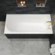Ванна WHITECROSS Gin 160x75 (белый мат) иск. камень
