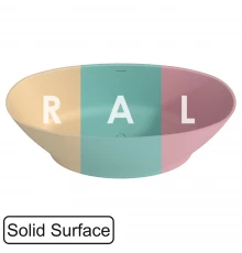 Ванна WHITECROSS Glock 170x80 (RAL мат) иск. камень