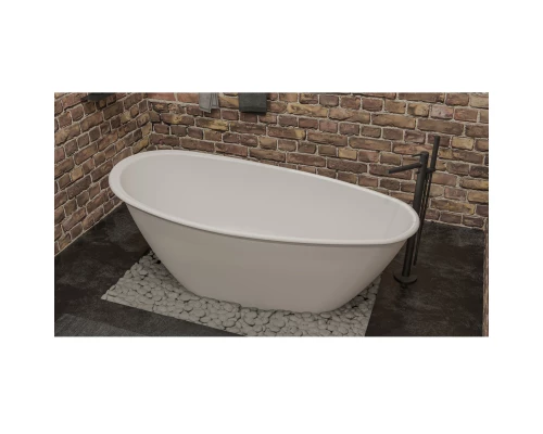 Ванна из литого мрамора 155x73 см Whitecross Spinel B 0210.155073.200 Elit-san.ru