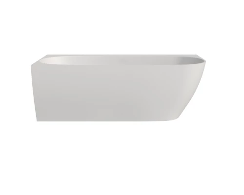 Ванна WHITECROSS Magnet 170x80 R БЕЗ ПЕРЕЛИВА (белый мат) иск. камень