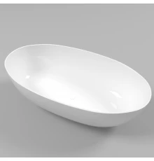 Ванна из литого мрамора 170x87 см Whitecross Diamond 0201.170087.100