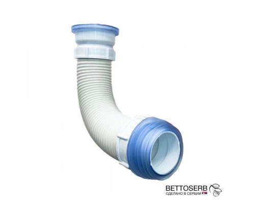 Гофра для унитаза BETTOSERB  белый (140501)