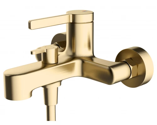 Смеситель ESKO "Sochi Gold" для ванны, с аксессуарами (SC54Gold)