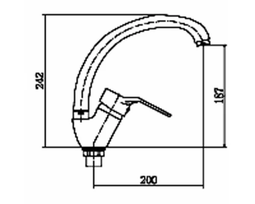 Смеситель для кухни FASHUN (A4163-2)