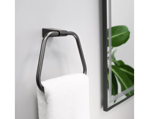 Зеркало FIXSEN с подсветкой LED прямоугольное 100х80 см графит (FX-2100F)