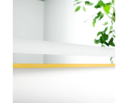 Зеркало FIXSEN с подсветкой LED прямоугольное 120х80 см золото-сатин (FX-2120G)