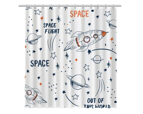 Штора для ванной Fixsen Design  Space (FX-2508)