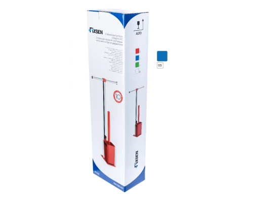 Стойка FIXSEN Rainbow напольная б/д двойной + ерш синяя (FX-32-05)