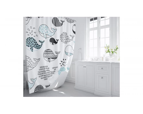 Штора для ванной Fixsen Design  Flux (FX-2511)