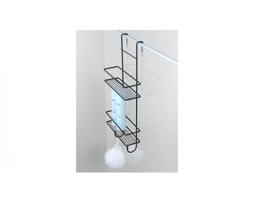Полка Fixsen для душевой кабины двухэтажная черная (FX-740B-2)