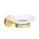 Мыльница стекло золото-сатин Fixsen Comfort Gold (FX-87008)