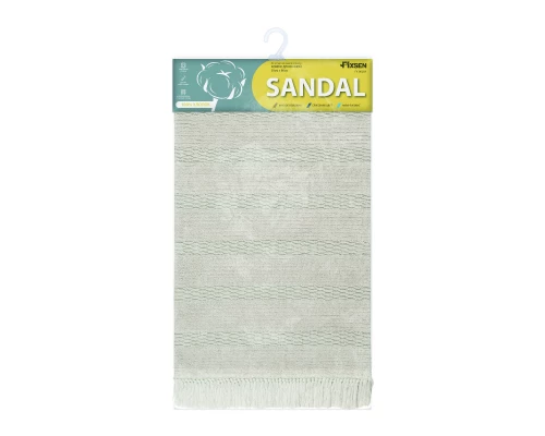 Коврик для ванной 1-ый, Fixsen SANDAL, бежевый, 50х80см (FX-8020А)