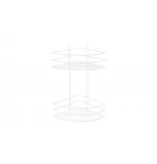 Полка Fixsen угловая двухэтажная белая (FX-710W-2)