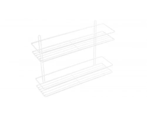 Полка Fixsen прямая двухэтажная белая (FX-730W-2)