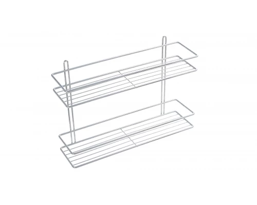 Полка Fixsen прямая двухэтажная цвет серый (FX-730-2)