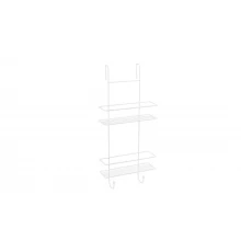 Полка Fixsen для душевой кабины двухэтажная белая (FX-740W-2)