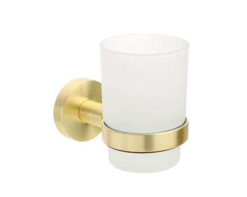 Подстаканник одинарный золото-сатин Fixsen Comfort Gold (FX-87006)