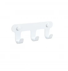 Планка 3 крючка Fixsen PRACTICA, белый (FX-805W-3)