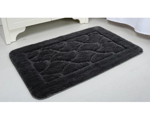Коврик для ванной Fixsen Link  графит 50х80 см. (FX-5002V)