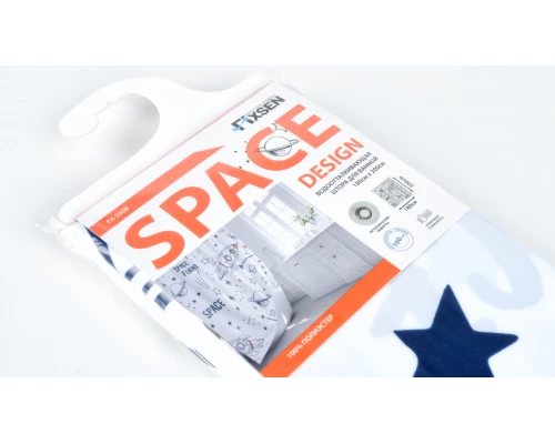 Штора для ванной Fixsen Design  Space (FX-2508)