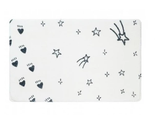 Коврик для ванной Fixsen Teddy Sky  белый 50х80см (FX-6001S)