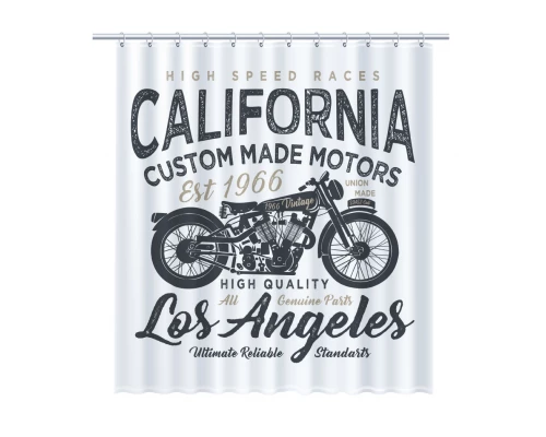 Шторка для ванной FIXSEN CALIFORNIA (FX-2500)