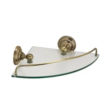 Полка FIXSEN Retro стеклянная угловая (FX-83803A)