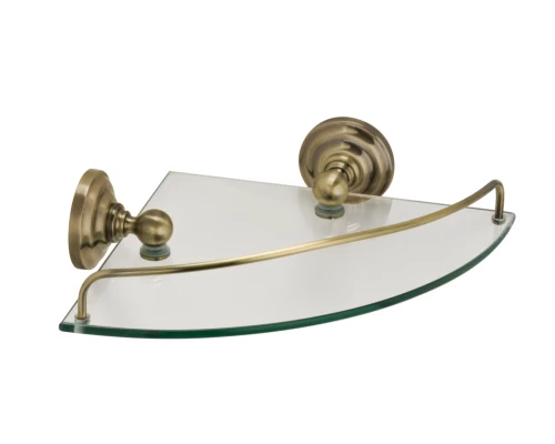 Полка FIXSEN Retro стеклянная угловая (FX-83803A)