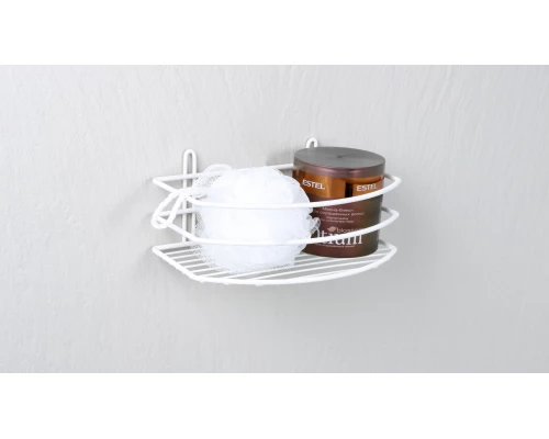 Полка Fixsen овальная одноэтажная белая (FX-720W-1)