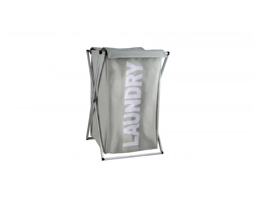 Корзина для белья FIXSEN LOFT STYLE складная серая (FX-1023)