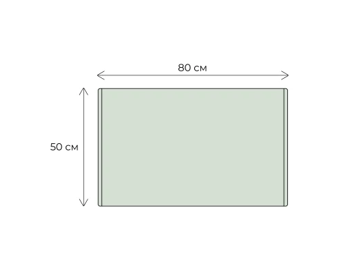 Коврик для ванной 1-ый Fixsen MUSK, бежево-серый, 50х80см (FX-8010N)