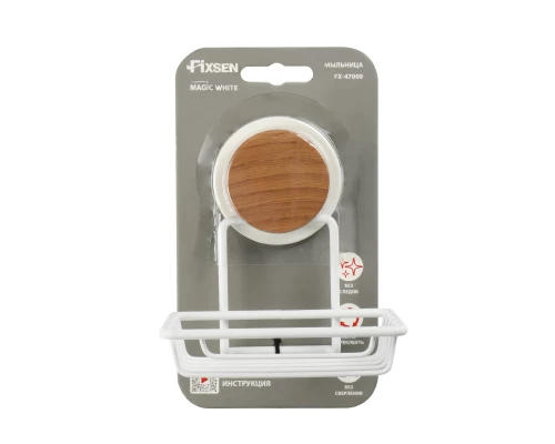 Мыльница-решетка Fixsen Magic White (FX-47009)