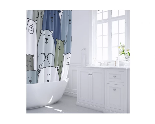 Шторка для ванной FIXSEN BEAR (FX-2503)