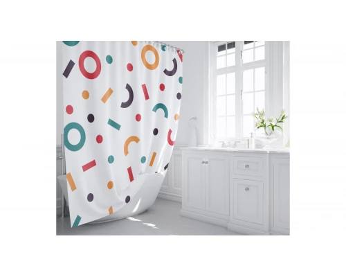 Штора для ванной Fixsen Design  Candy (FX-2512)