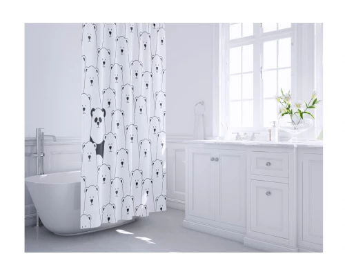 Шторка для ванной FIXSEN PANDA (FX-2501)