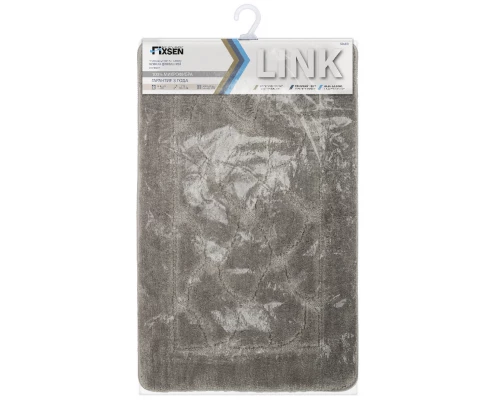 Коврик для ванной Fixsen Link  коричневый 50х80 см. (FX-5002I)